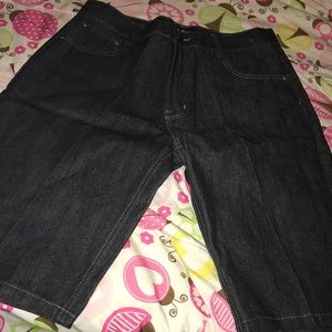 These Jean shorts are for men